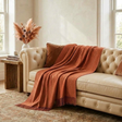 Plaid terracotta