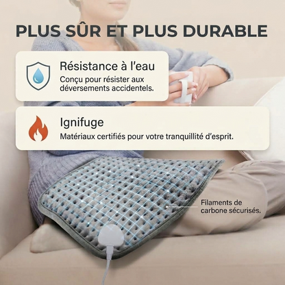 Plaid Chauffant VELKO – Compact à 9 Niveaux de Température